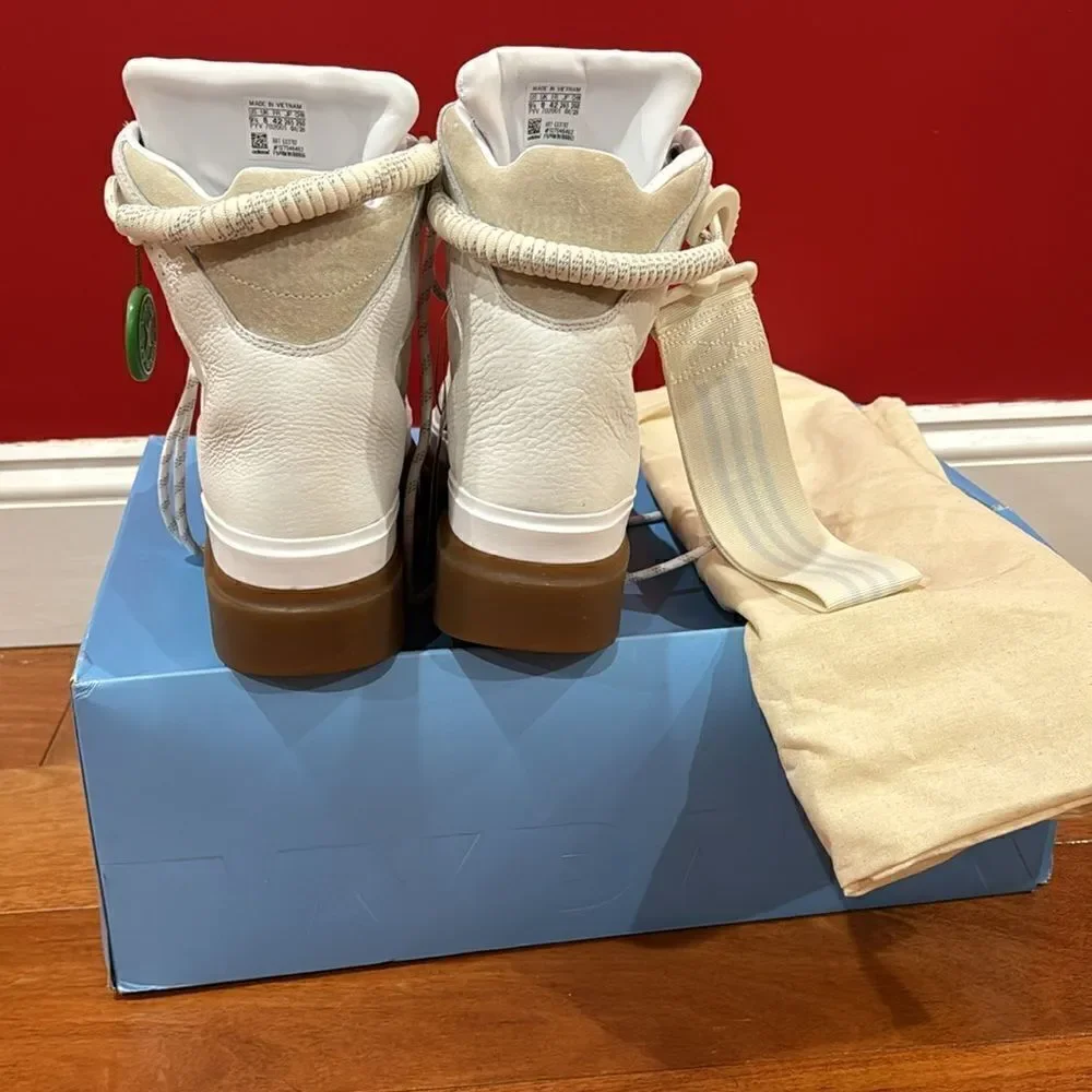 NWT Adidas x IVY Park High Top Platform Sneaker Icy Park Beyonce White 9.5‎